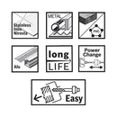 Accessori Bosch Bosch Bosch Lochsaw Progrer per legno e metallo 83mm