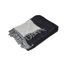 Coperta residenziale eschimese FabiolA Natte 130x180cm Black/White