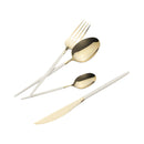 Berlinger Haus Küchenbedarf Haus 24 teiliges Besteckset matt cream Sahara Collection