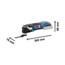 Bosch Professional drilling & screwing GOP 18V-28 Professional cordless multi-cuttes in the box