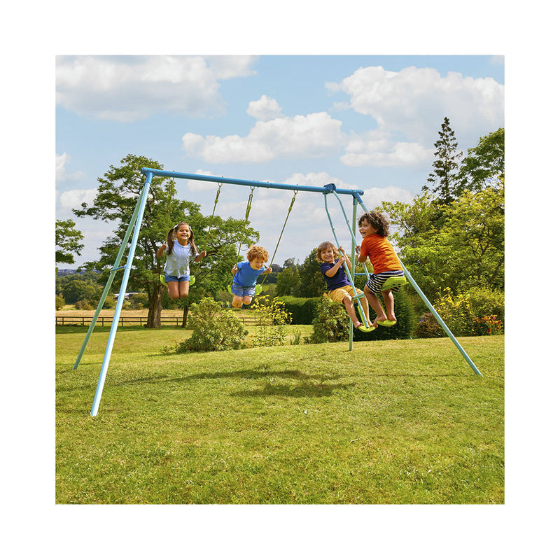 TP Toys Freizeit Outdoor Doppelschaukel & 2er Schaukel vis-a-vis