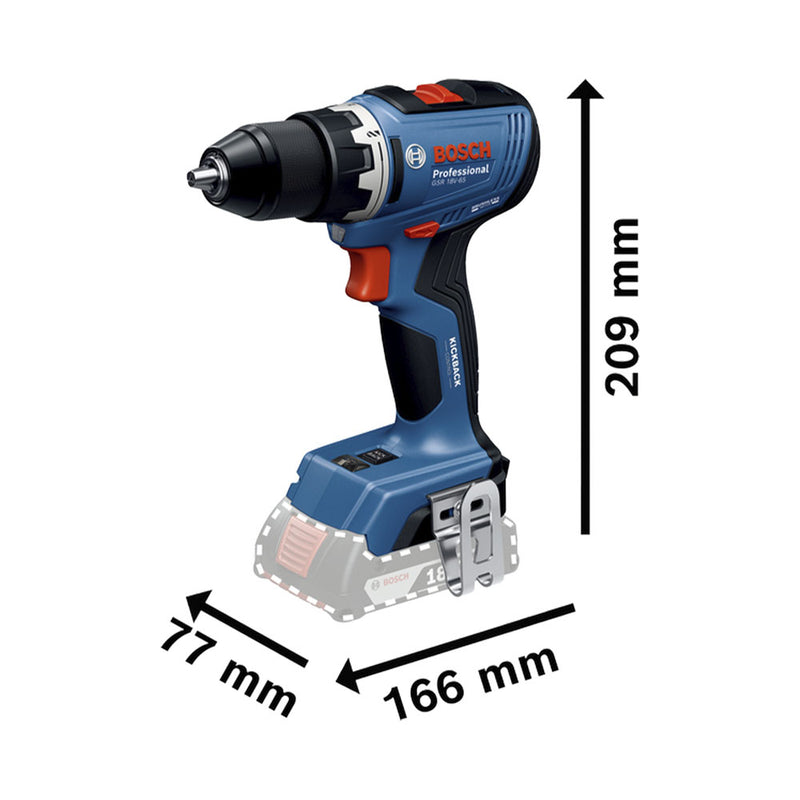 Bosch Professional Baugeräte 3 Tool kit 18V GSR+GWS+GBH+2xGBA 18V 4.0 Ah+GAL 18V-40 0.615.A50.094