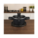 Blaumann Kochtopf mit Deckel Ø 20cm Black Silver Collection