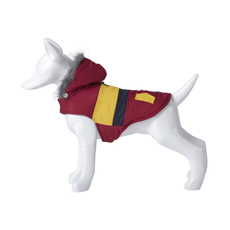 Freedog dog on the way winter coat malakai red 45cm