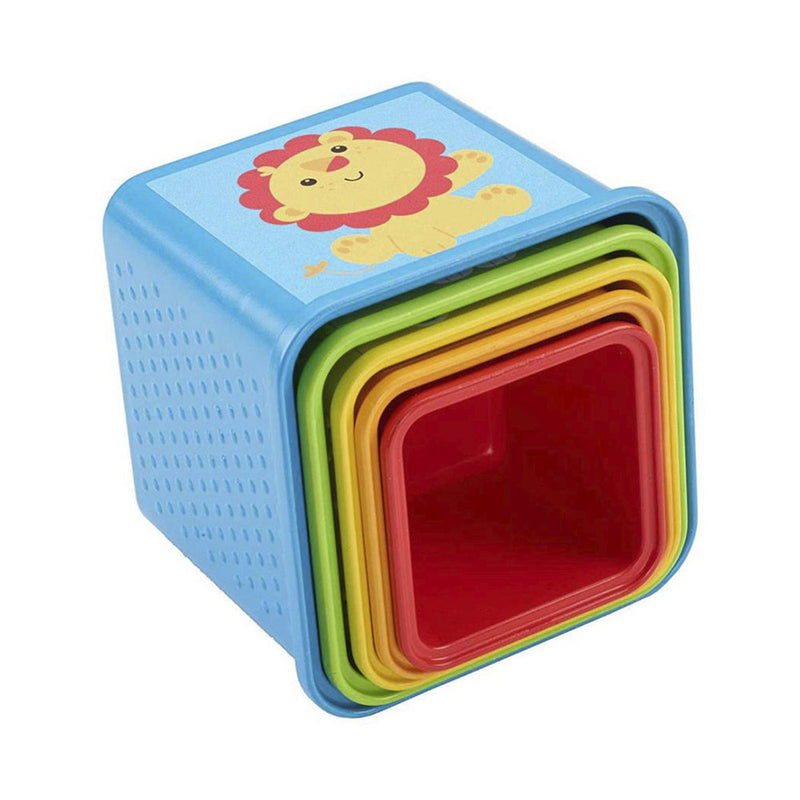 Fisher-Price Baby-Spielzeug CDC52 Bunte Stapelwürfel