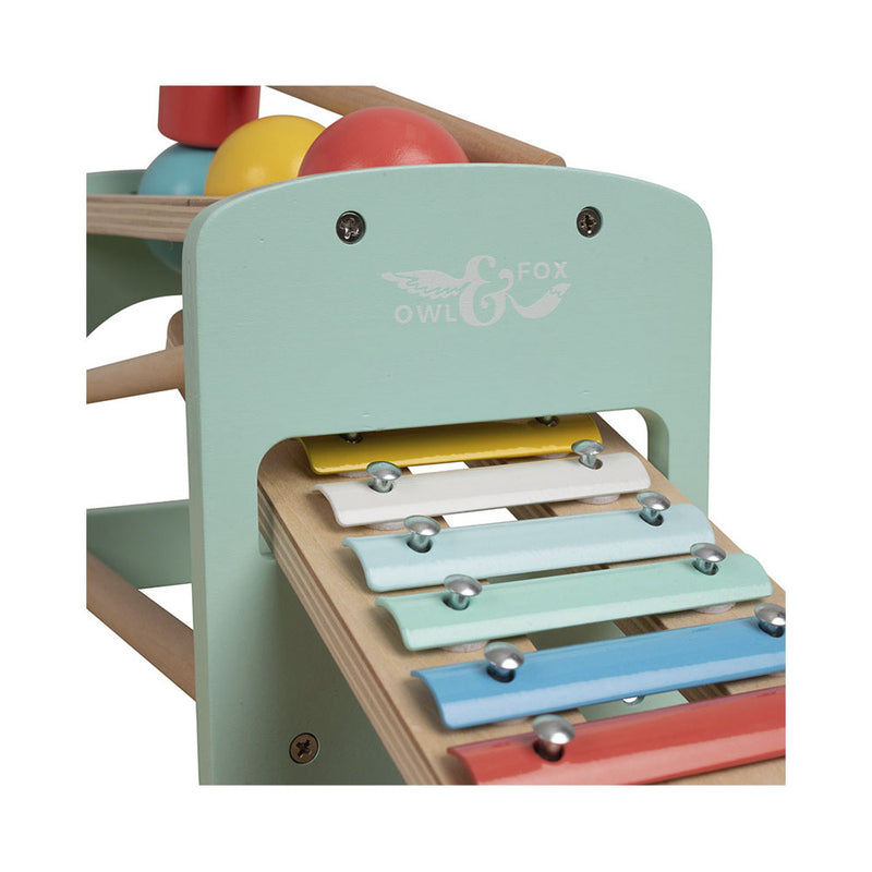 OWL & FOX Kinderzimmer Holz Xylophon FSC