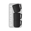 Berlinger Haus Küchenbedarf Haus Tassenset 4 Stk. 300ml Matte Black Collection