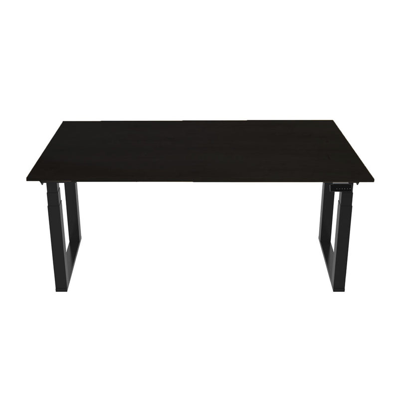 CONTINI Bürotisch höhenverstellbar 1.8x0.8m schwarz / Gestell ET223Q schwarz