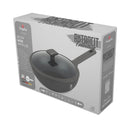 Berlinger Haus Küchenfarf Haus Wok Bratpanne Ø 28cm avec collection d'anthracite de couvercle