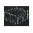 FS Accessori a stella Copertina per mobili da giardino per la casa 165x140x90cm