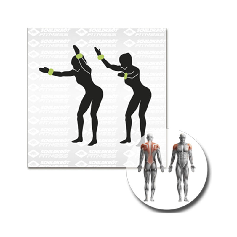 Schildkröt Fitness Gewichtsmanschette Arm-Bein 1.0kg Set