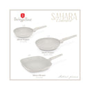 Berlinger Haus Küchenbarf House 3-part frying pans set Ø 20/28cm Matt Cream Sahara Collection
