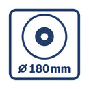 Bosch Zubehör Werkstatt Systemzubehör für große Winkelschleifer GDE 180-CG 1.600.A03.3ZB