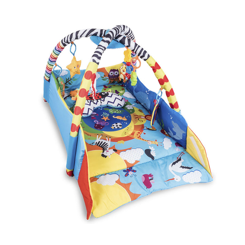 Lionelo Crawling Blanket Music bébé Anika Blue / Jaune