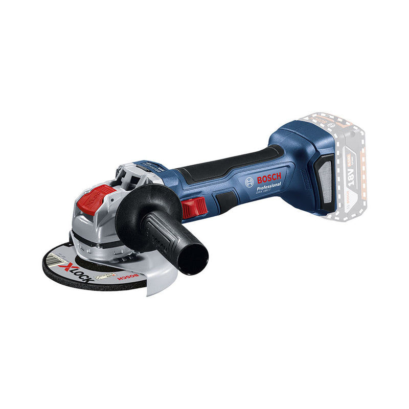 Accoppianti professionisti Bosch GWX 18V-7 angolo smerigliatrice