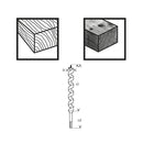 Bosch Professional Accessories construction machine snake drill 12x450mm