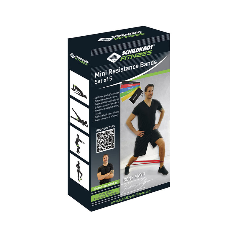 Schildkröt Freizeit Indoor Mini Resistance Band 5er Set