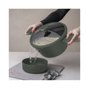 Berlinger Haus Küchenbedarf Haus 10-teiliges Kochgeschirr-Set Matte Green Collection