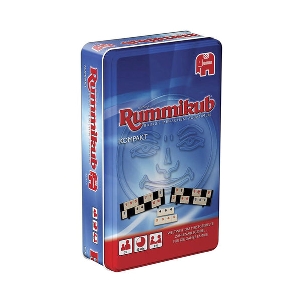 Jumbo Spiele & Puzzles Original Rummikub kompakt in Metalldose