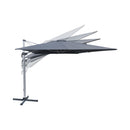 CONTINI Gartenmöbel De Luxe Ampelschirm 2.0 3x3m anthrazit