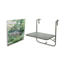 Mobili da giardino FS-STAR Tavolo sospeso da balcone Pro Garden verde chiaro