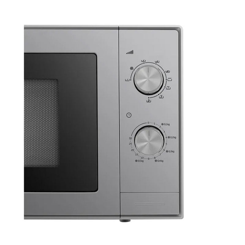 beko Mikrowelle Beko Mikrowelle mit Grill MGC20CH 20l/900W Silber