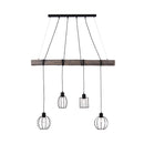 Brilliant Spots & Lamps Karen Pe4 pendant lamp 4-flame