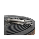 Mr.Grill Feuerschale Rusty mit Grillring 100cm und Zubehör