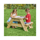 TP TOYS LEISURE OUTDOOR Early Fun Wood Picnic Table et Sandpit FSC