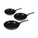 Berlinger Haus Küchenbedarf Haus 3-teiliges Bratpfannen Set Ø 20/24/28cm Matte Green Collection
