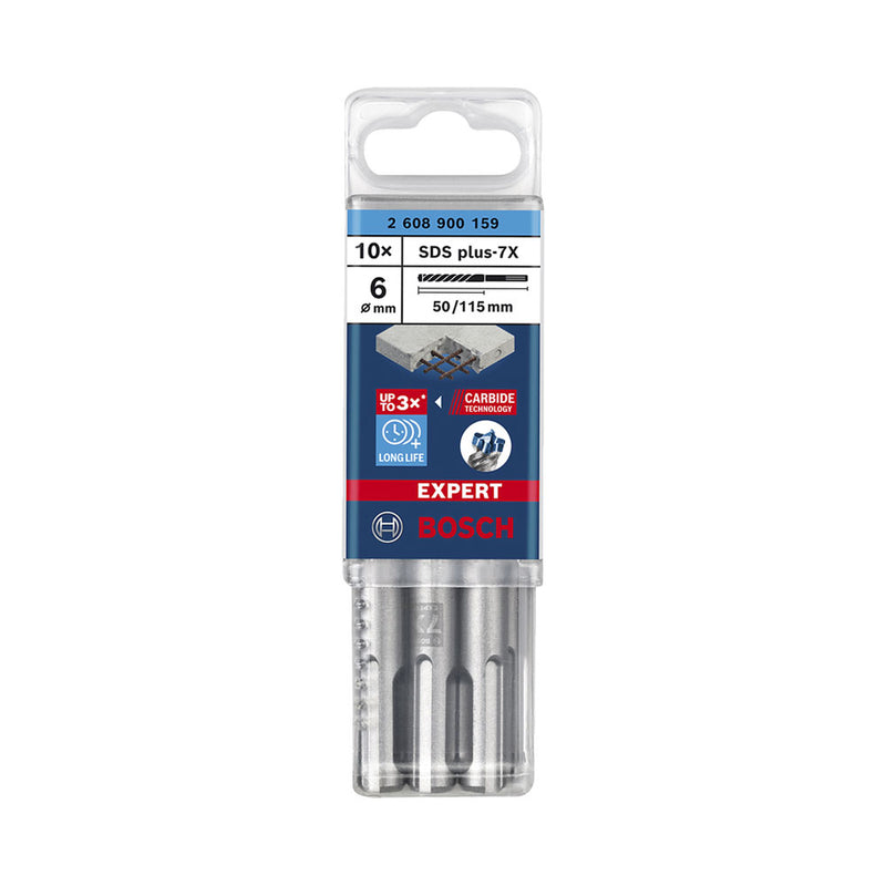 Bosch Bosch Zubehör SDS plus-7X 6x50x115mm 10St EXPERT