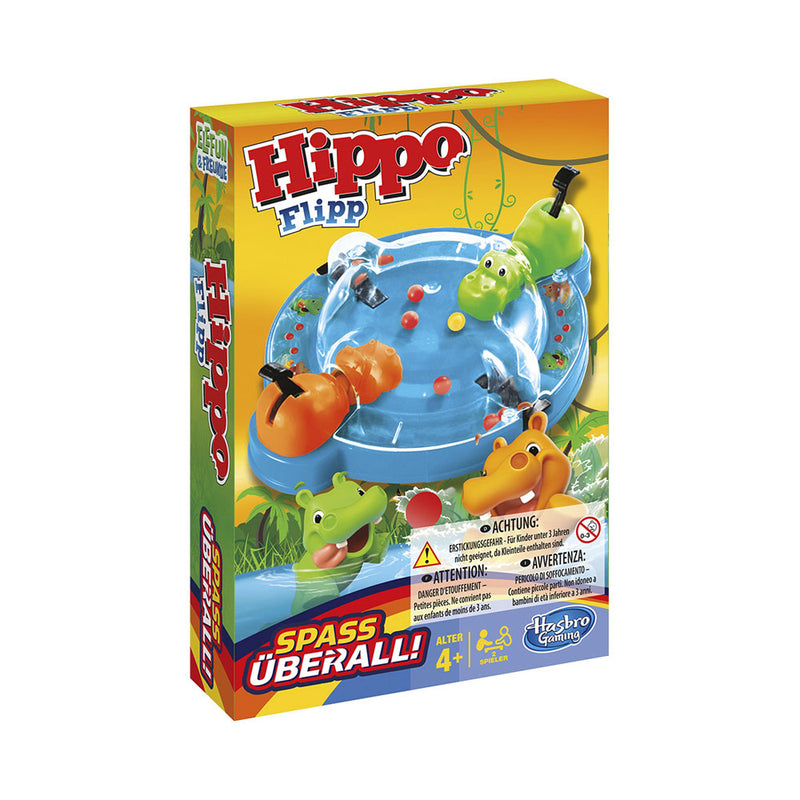 Hasbro Spiele & Puzzles Gaming Hippo Flip Kompakt