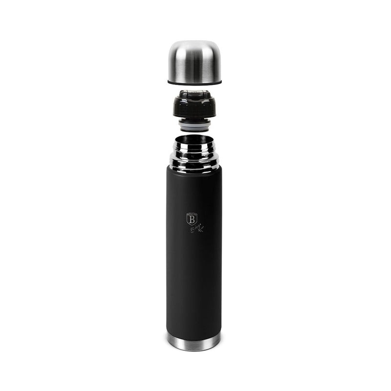 Berlinger Haus Küchenbedarf Haus Thermosflasche 1L Matte Black Collection