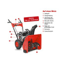 Pike Garden Machine 9555 Blower di neve a benzina