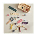 Concetto per bambini Toolbox per bambini