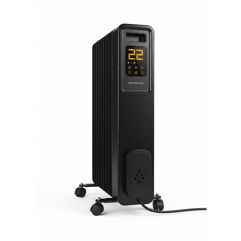 Kibernetik Heizlüfter Ölradiator OH20 2000W Elektro mit WIFI schwarz