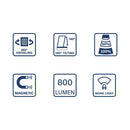 Bosch Professional Bohren & Schrauben GLI 18V-800 Akku-Leuchte