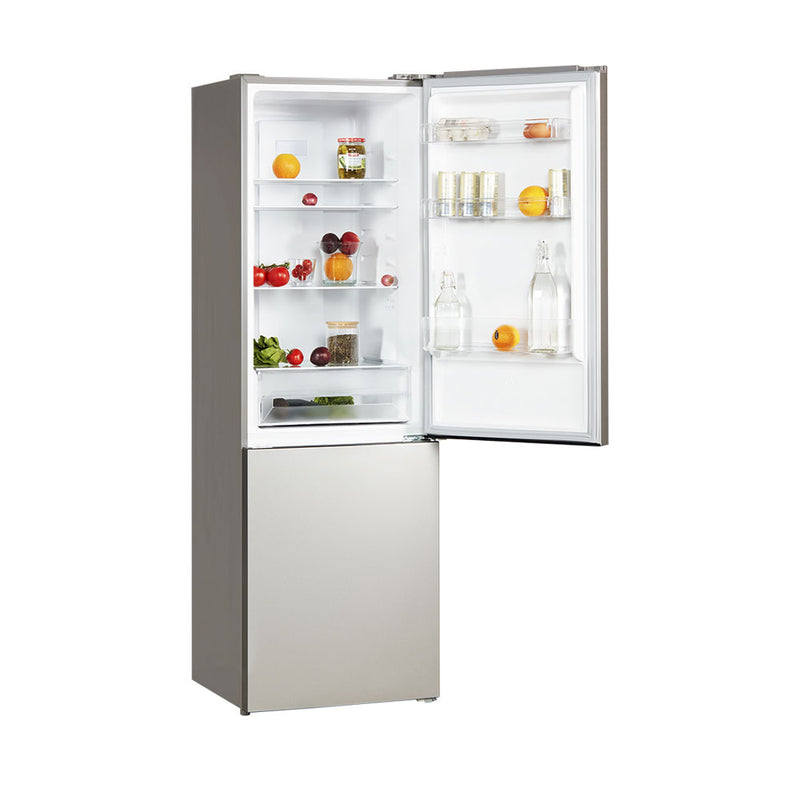 Kibernetik Kühl- Gefrierkombi FSP 293 Liter No Frost Chromstahl  D