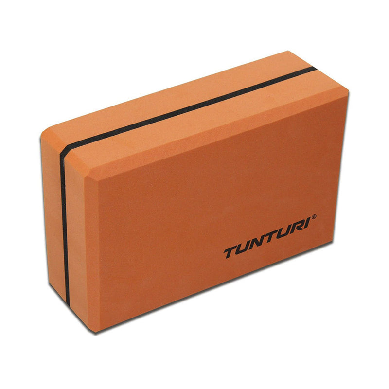 Tunturi Freizeit Indoor Yoga Block Klotz orange