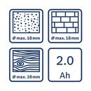 Bosch Bohren & Schrauben Akku-Bohrhammer SDS plus GBH 18V-18 0.611.927.003