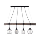 Brilliant Spots & Lampen Karlen PE4 Pendelleuchte 4-flammig