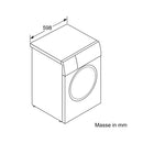 BOSCH Waschturm WQG2330RCH & WGG244ZRCH