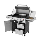 Mr. Grill Gasgrill Gasgrill Expert 6 Brenner + Side burner stainless steel