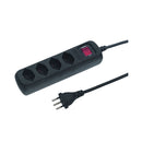 STEFFEN Zubehör Haushalt Steckdosenleiste POWER EASY 4xT13 1.5m mit Schalter