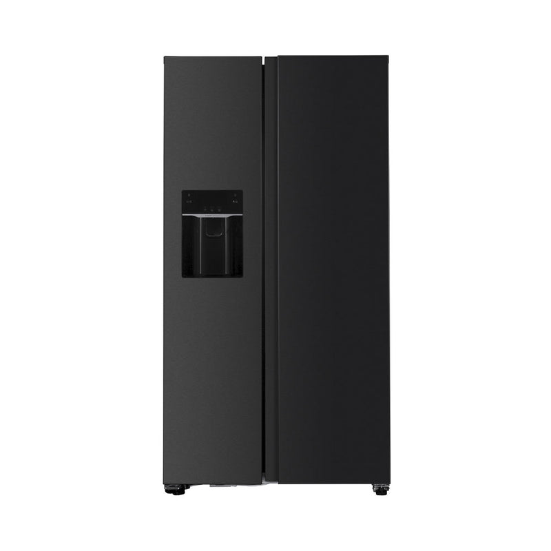 Kibernetik Foodcenter FCSBS600NFEM mit Eiswürfelspender schwarz E