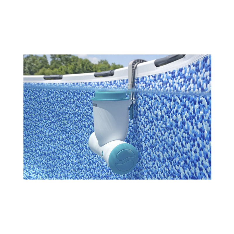Bestway Freizeit Outdoor Filterpumpe mit Einhängeskimmer 3974l/h