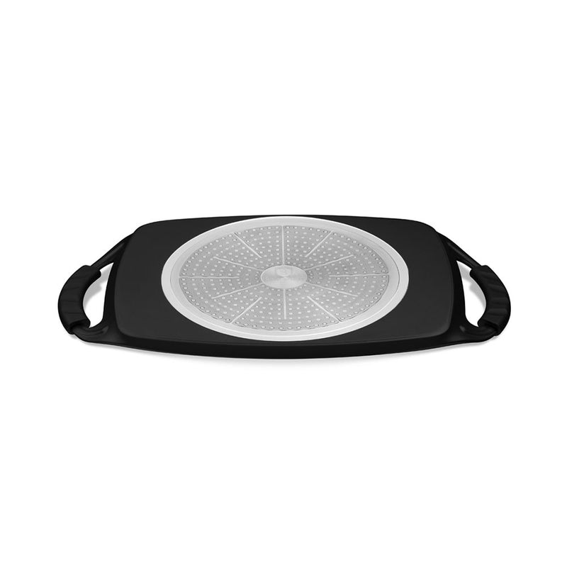 Berlinger Haus Küchenbedarf Haus Grillplatte 47cm Matte Black Collection