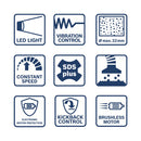 Accoppianti professionisti Bosch GBH 18V-22 Bohrhammer