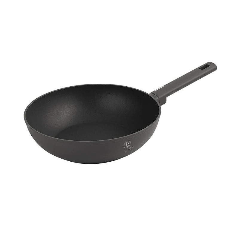 Berlinger Haus Küchenbedarf Haus Wok Bratpfanne Ø 28cm Anthracite Collection