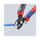 Ciseaux de câble d'atelier sur accessoires Knipex avec printemps d'ouverture